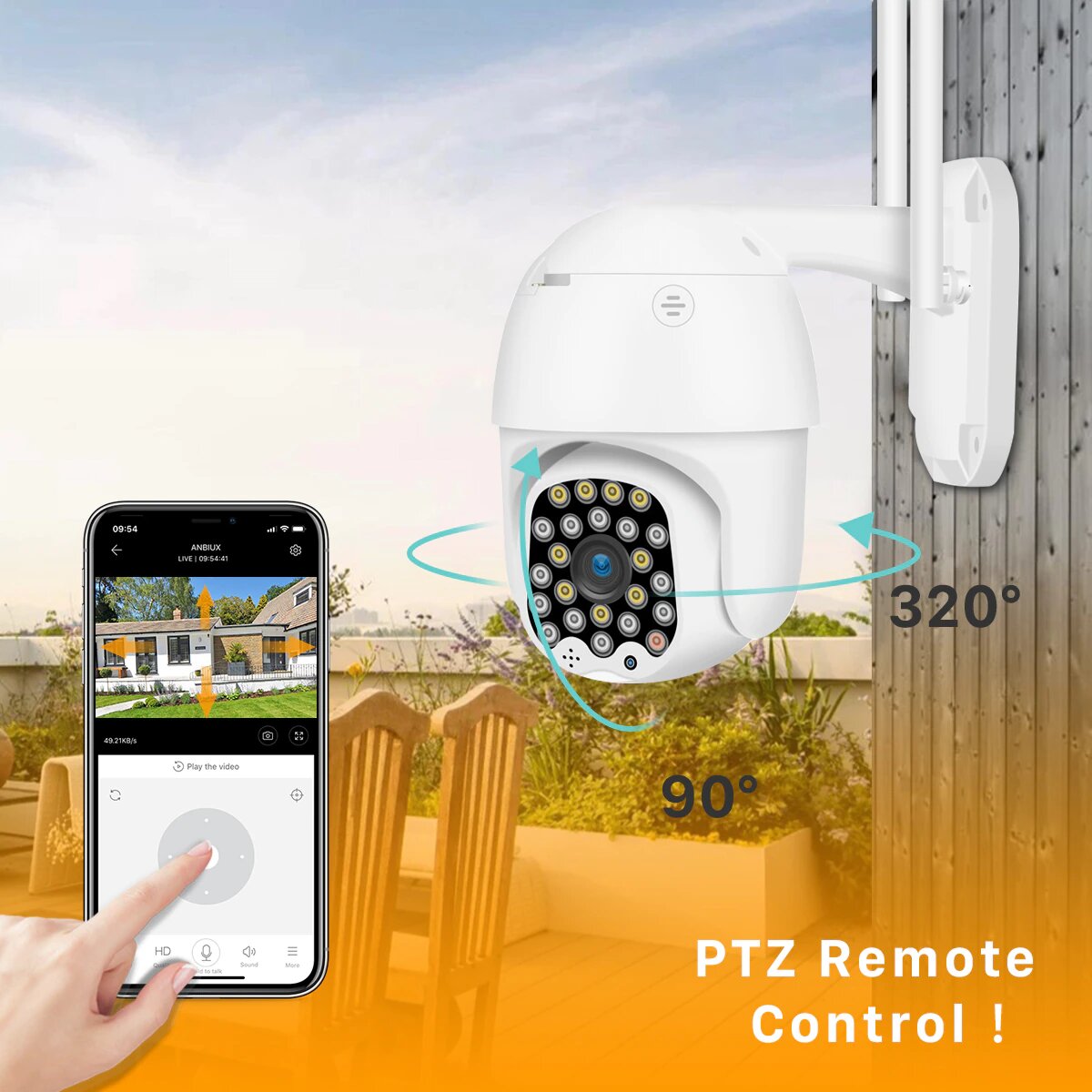 Smart kamera 23 dioda - 5mp