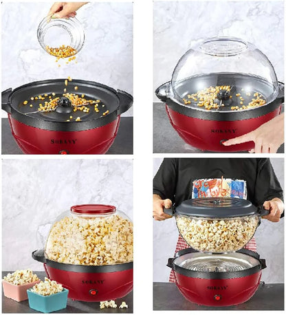 Veliki aparat za kokice (mogu da se dodaju ulje i ukusi)