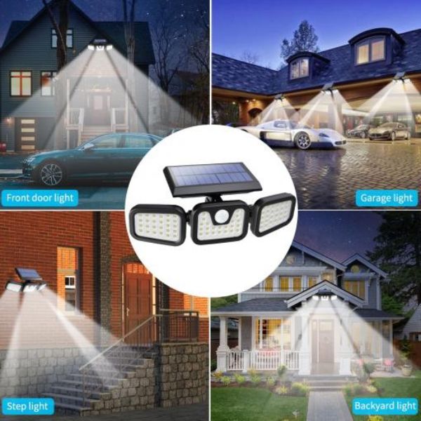 Solarni LED reflektor 15W DMD sa senzorom
