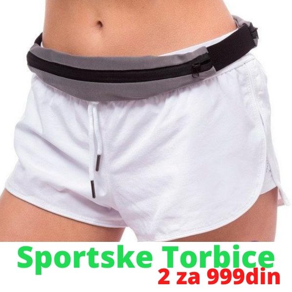 Sportska-fitnes torbica za struk 1+1 gratis!