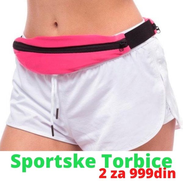 Sportska-fitnes torbica za struk 1+1 gratis!