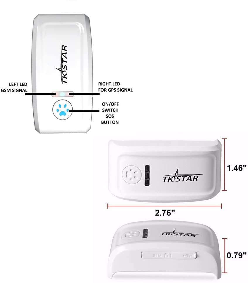 TK909 GPS Lokator za pse
