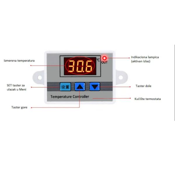 Termostat XH-W3002 220V