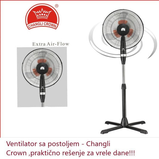 Ventilator sa postoljem - Changli Crown