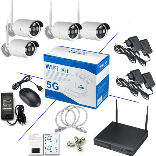 Video nadzor 5G WiFi - set 4 kamere