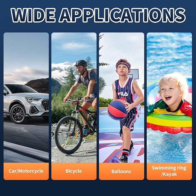 Mini aku kompresor punjivi na baterije - prenosiva pumpa za gume