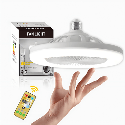 Luster ventilator, Plafonski ventilator sa lampom